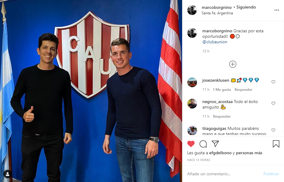 Marco Borgnino - Unión 