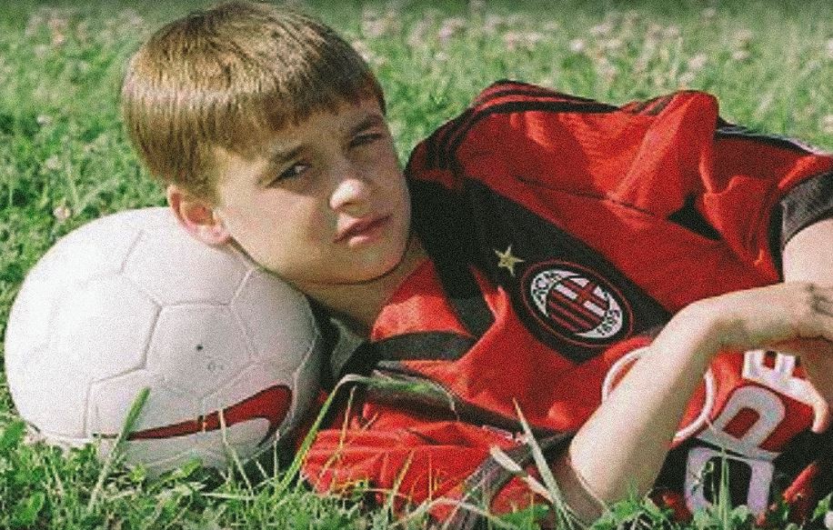 depetris con la camiseta del Milan