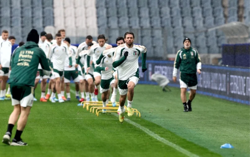 Italia entrenamiento