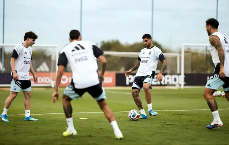 Entrenamiento ARGENTINA AFA