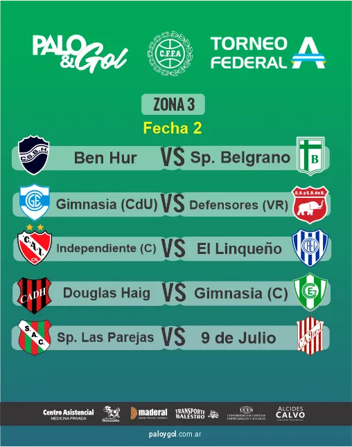ZONA 3- FECHA 2 BH