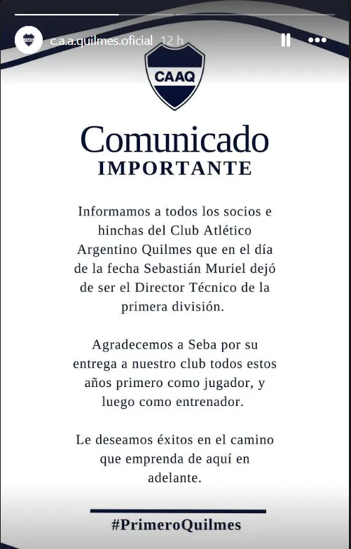 comunicado