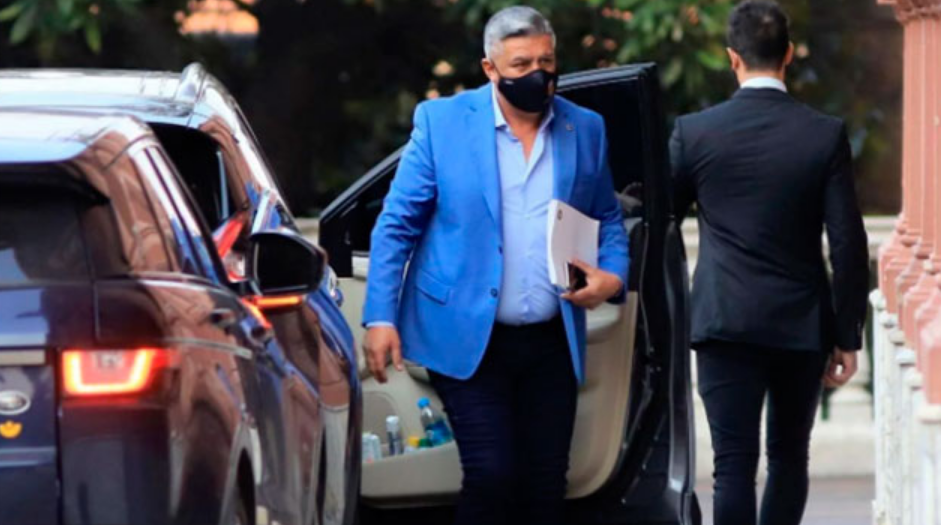 tapia llega a la casa rosada