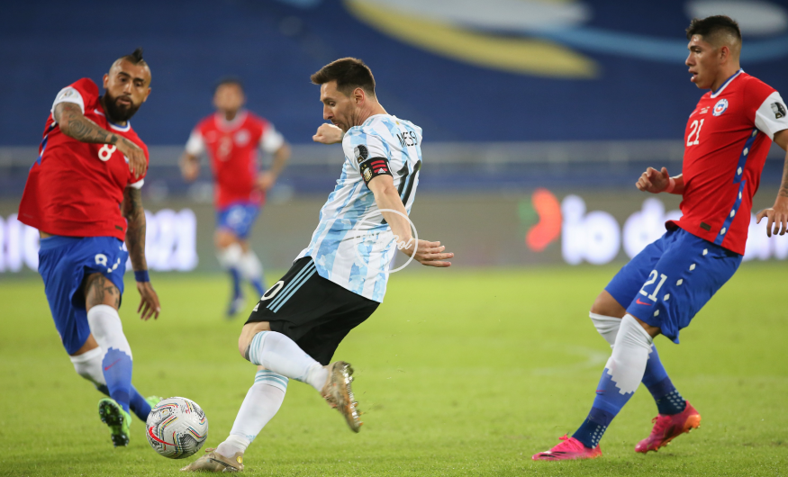 messi vidal