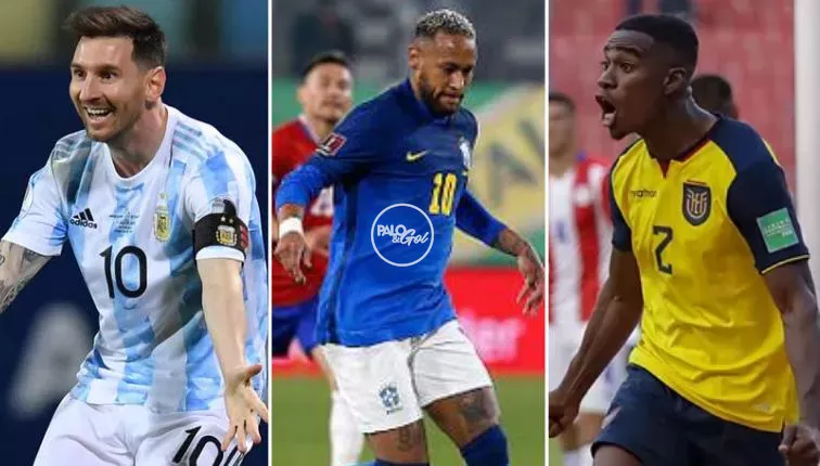 Messi-Neymar-Ecuador